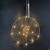 Led диск с таймер 40см златист голям